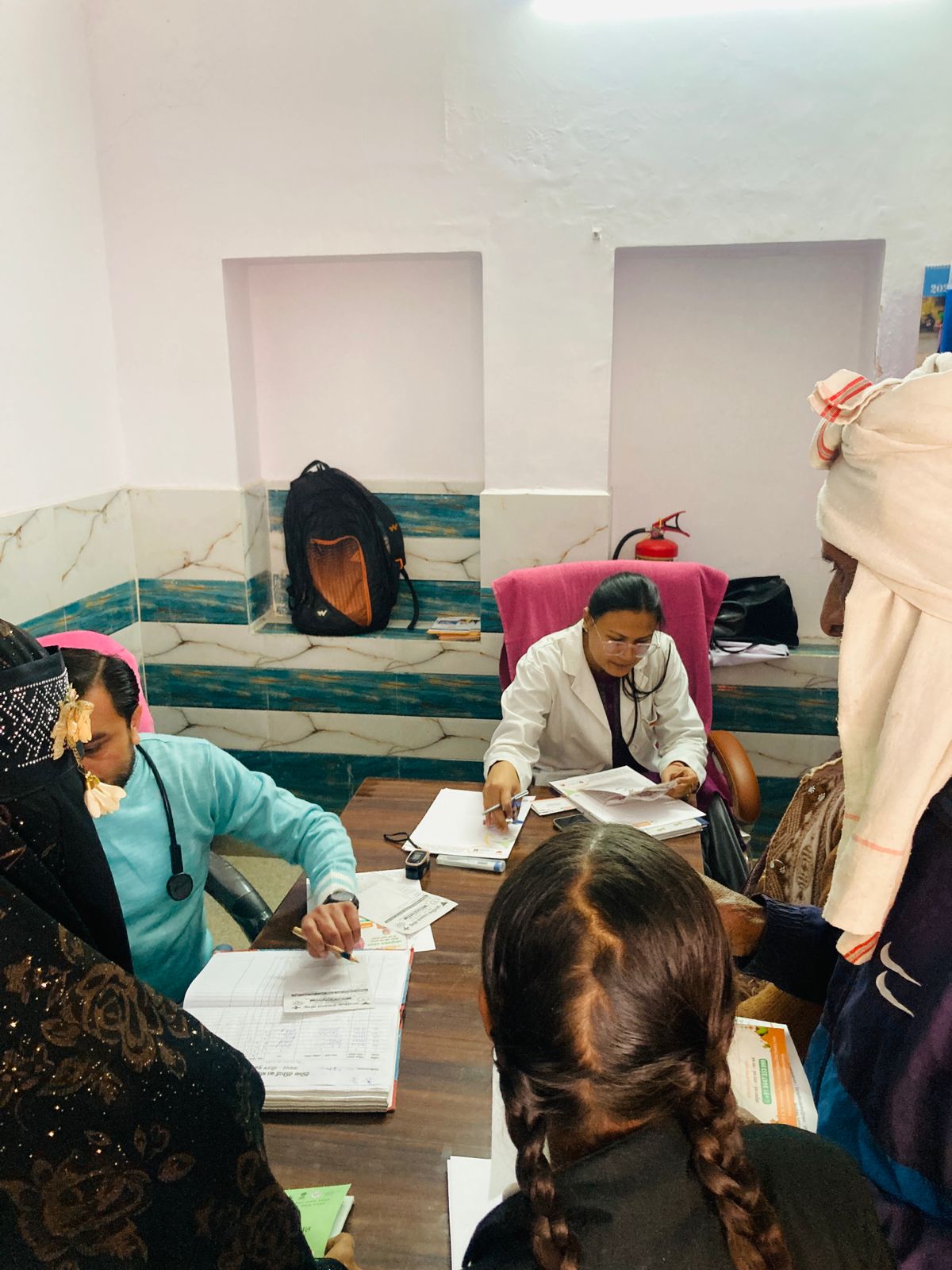 Health check up camp at Rabupura