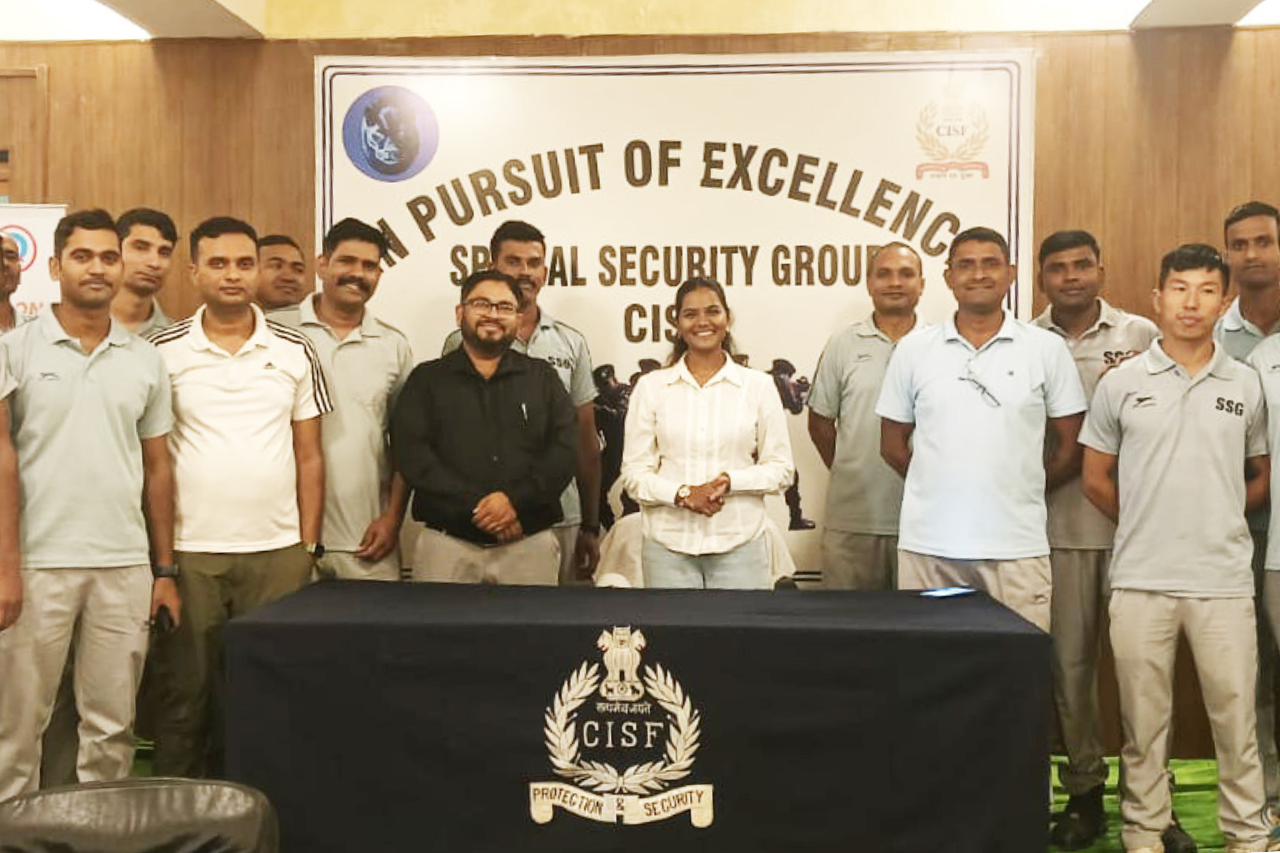 Health Awareness Talk at CISF SSG, Greater Noida